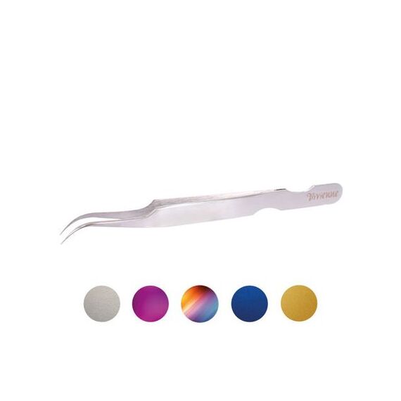 VIVIENNE Пінцет вигнутий (дзеркальний), image 