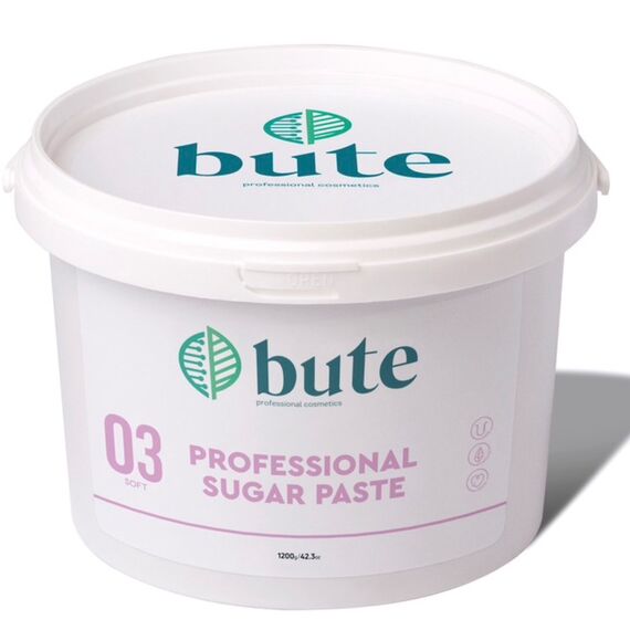 BUTE Паста для шугарингу Soft, 1200 г, Об'єм пасти: 1200 г, image 