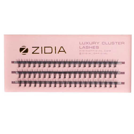 ZIDIA Cluster lashes Вії пучкові 10D C 0,10х8 mm, 3 стрічки, image _ab__is.image_number.default