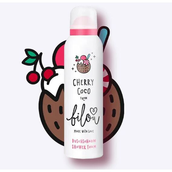 BILOU Cherry Coco Пінка для душу, 200 мл, Об'єм: 200 мл, Аромат: Cherry Coco, image _ab__is.image_number.default