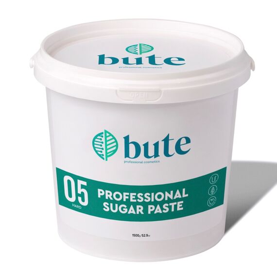 BUTE Паста для шугарингу Hard, 1500 г, Об'єм пасти: 1500 г, image 
