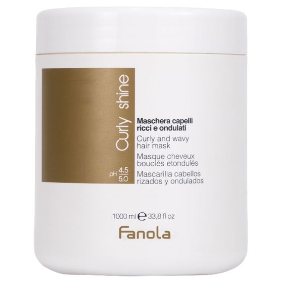 FANOLA Curly Shine Mask Маска для кучерявого волосся, 1000 мл, Об'єм: 1000 мл, image 