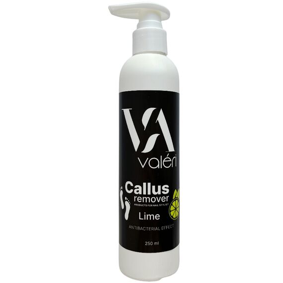 VALERI Callus Remover Lime Лужний пілінг для ніг, 250 мл, image 