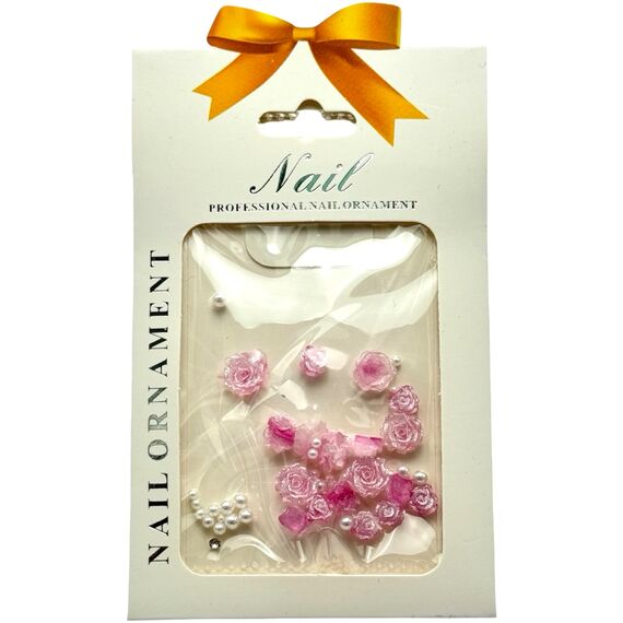 S. P. Об'ємні 3D троянди рожеві, image 