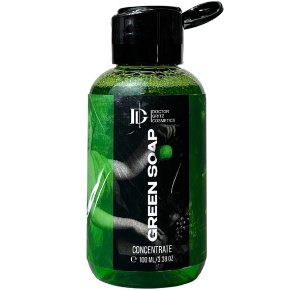 DR.GRITZ Tattoo Green Soap Зелене мило концентрат, 100 мл, Об'єм: 100 мл, image 