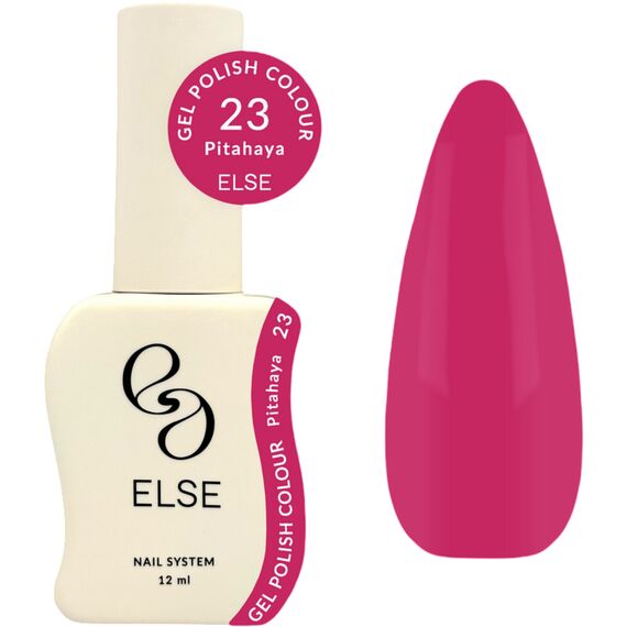 ELSE Gel polish Гель лак №23 Pitahaya, 12 мл, № гель лаку: №23, Об'єм: 12 мл, image 