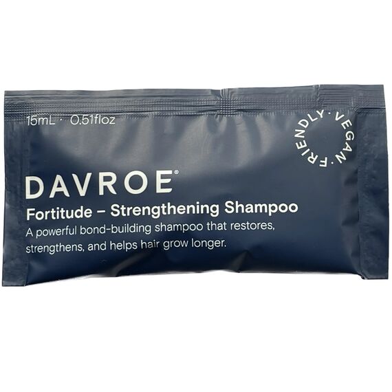 DAVROE Fortitude Strengthening Shampoo Шампунь для зміцнення волосся, 15 мл, image 