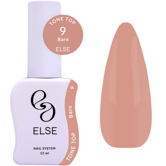 ELSE Tone top Камуфлюючий топ №09 Bare, 12 мл, Об'єм: 12 мл, Колір: Bare, image 