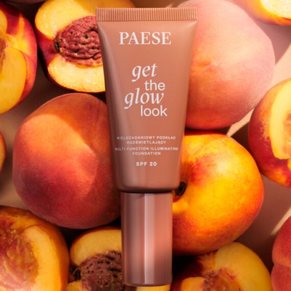 PAESE Get The Glow Look Multi-Function Illuminating Foundation Тональний крем мультфункціональний 1N Light Beige, 30 мл, Відтінок: 1N Light Beige, Об'єм: 30 мл, image _ab__is.image_number.default