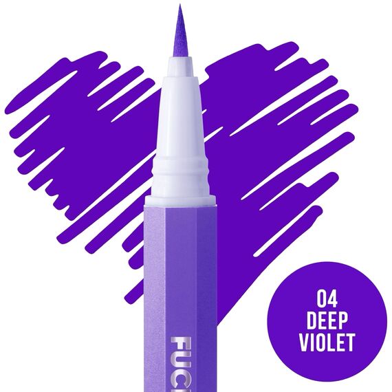 SINART Fucking Awesome Waterproof Eyeliner Лайнер для очей 04 Deep Violet, 1 г, image _ab__is.image_number.default