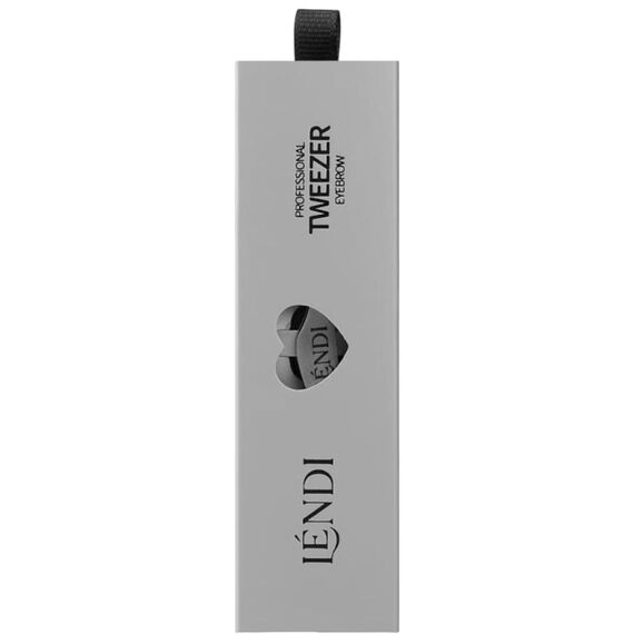 LENDI Eyebrow Tweezer Moonlight Silver Пінцет для брів скошений (місячне срібло), image _ab__is.image_number.default