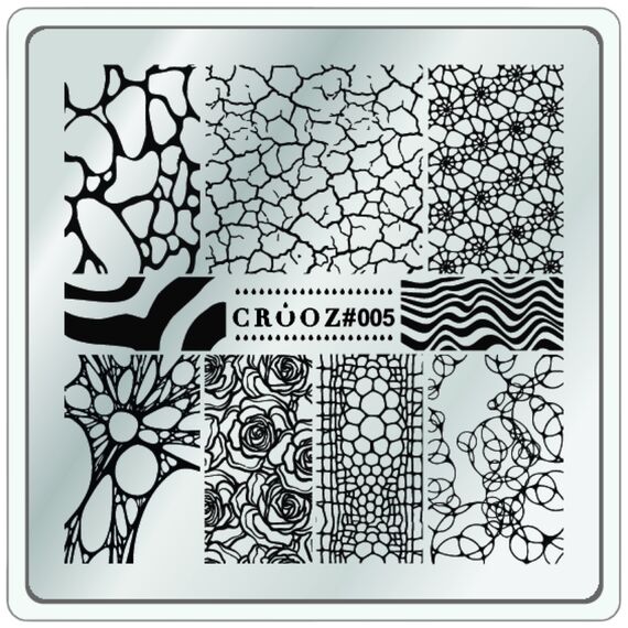 CROOZ Пластина для стемпінгу - 05, №: 05, image 