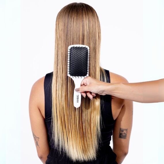 TERMIX Щітка масажна квадратна, біла, image _ab__is.image_number.default