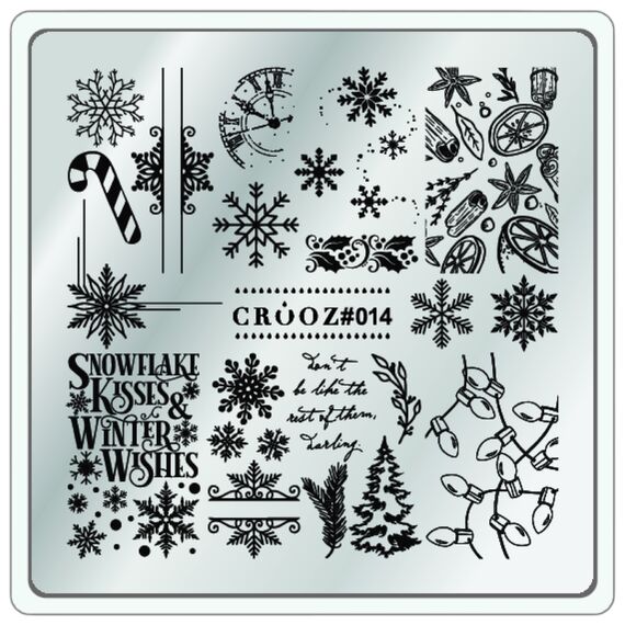 CROOZ Пластина для стемпінгу - 14, №: 14, image 