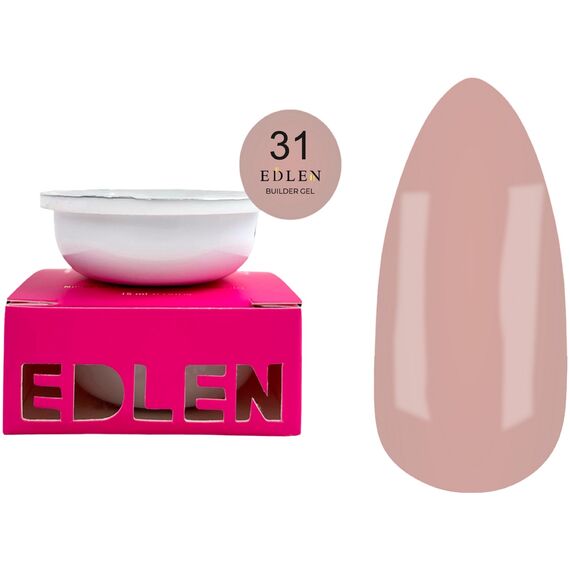 EDLEN Refill Builder Gel №31 Office Рефіл, 30 мл, image 