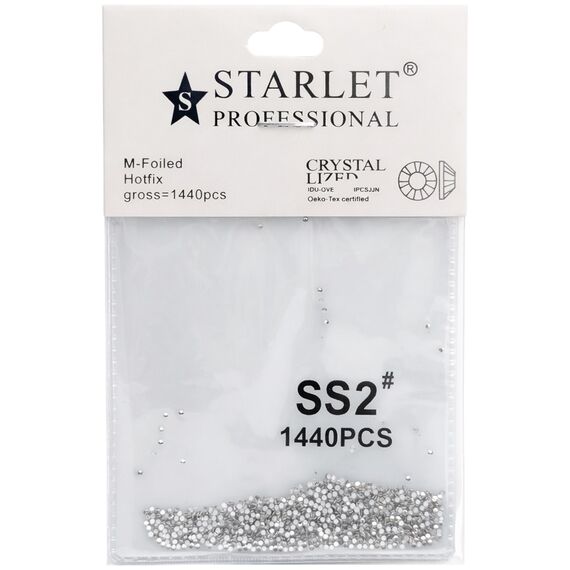 STARLET PROFESSIONAL Стрази SS2 Crystal, image 