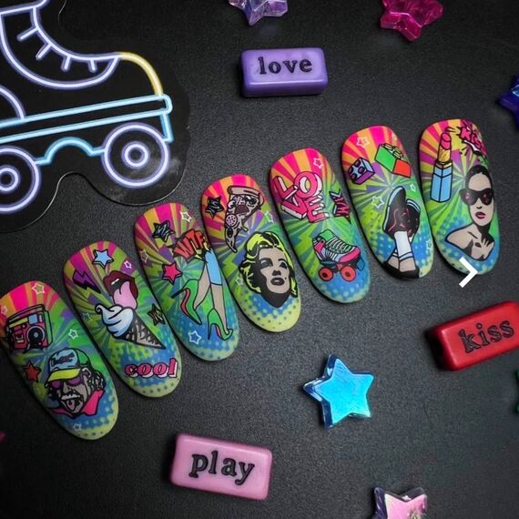 ART Stamping Пластина для стемпінгу Large 0013, №: 0013, image _ab__is.image_number.default