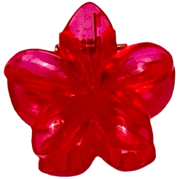 Краб для волосся Квітка прозора кришталева колір в асортименті, 1 шт, image _ab__is.image_number.default