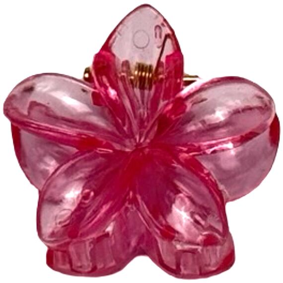 Краб для волосся Квітка прозора кришталева колір в асортименті, 1 шт, image _ab__is.image_number.default