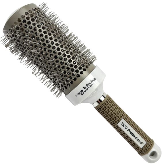 TICO Щітка-гребінець Nano 2 "Ceramic Ionic D53мм, сіра (600121), Діаметр: 53 мм, image 