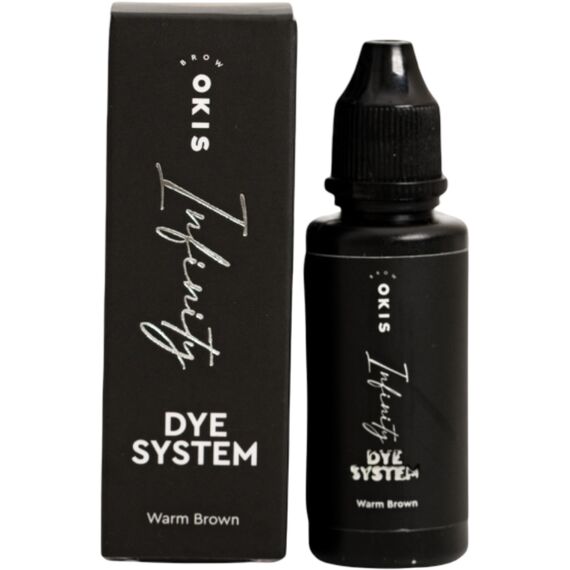OKIS BROW Classic Dye System Infinity Warm Brow Фарба для брів, 15 мл, image 