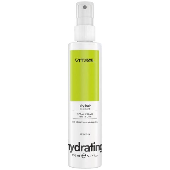 VITAEL Dry Hair Spray Cream TEN IN ONE Термозахист 10 в 1, 150 мл, image 