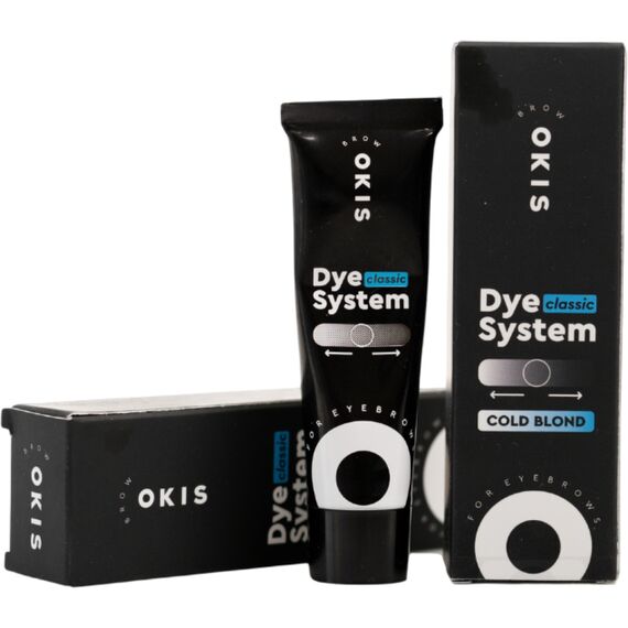 OKIS BROW Classic Dye System Cold Blond Крем-фарба для брів, 15 мл, image 